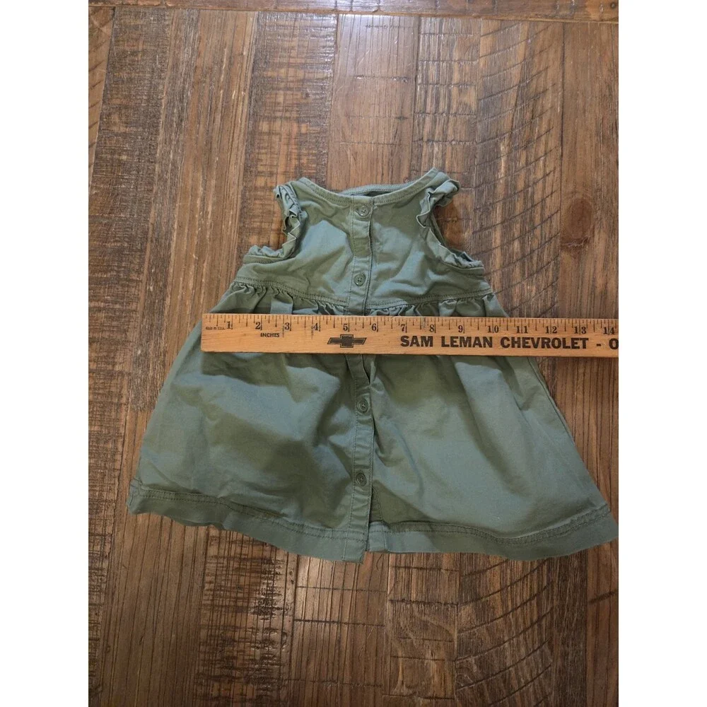 BabyGap Army Green Dress Size 6-12